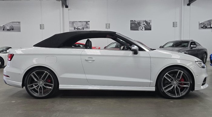 2016 Audi S3 8V MY17 Four Wheel Drive Ibis White