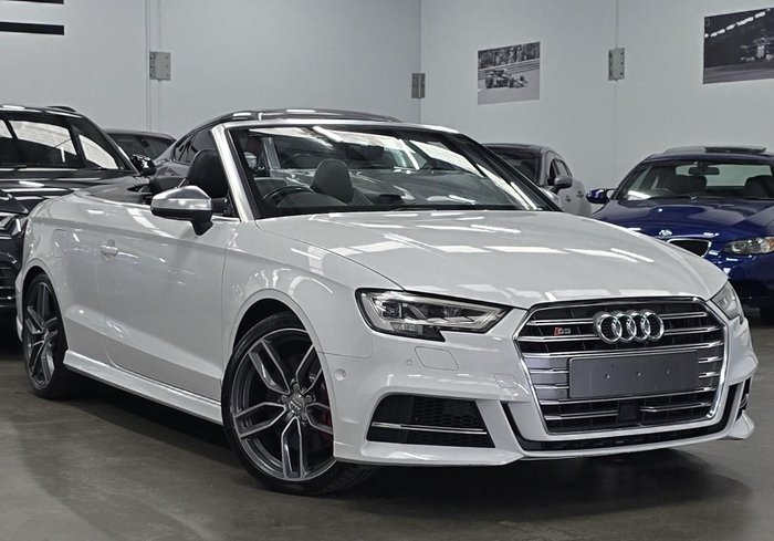 2016 Audi S3 8V MY17 Four Wheel Drive Ibis White