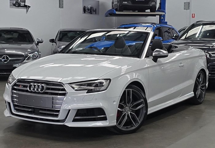 2016 Audi S3 8V MY17 Four Wheel Drive Ibis White