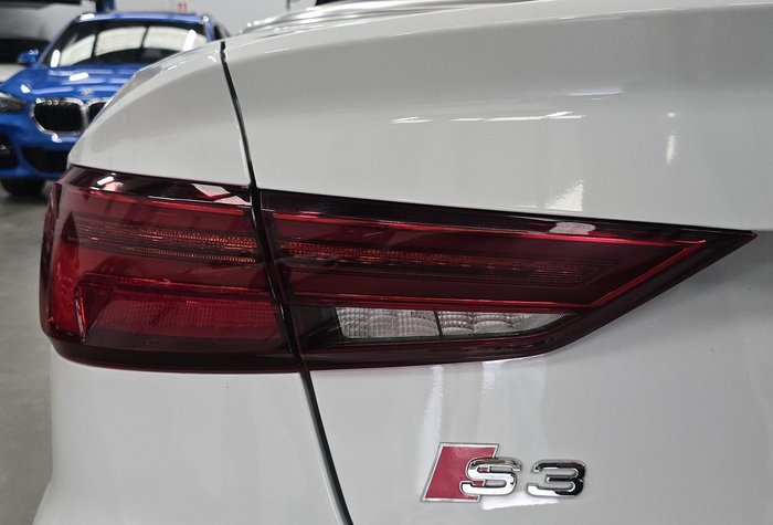 2016 Audi S3 8V MY17 Four Wheel Drive Ibis White