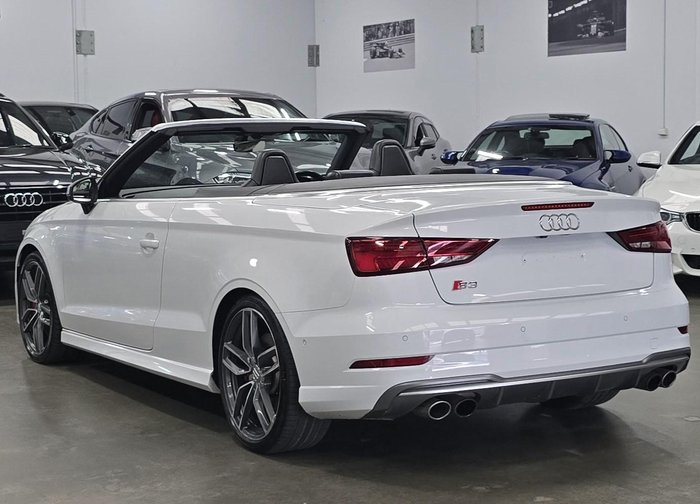 2016 Audi S3 8V MY17 Four Wheel Drive Ibis White