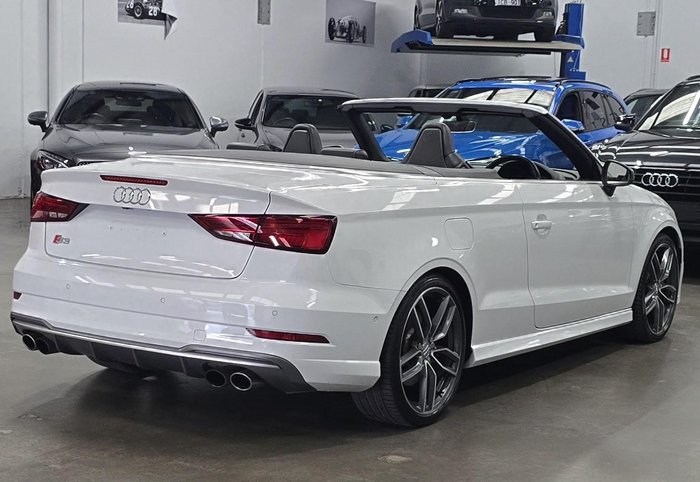 2016 Audi S3 8V MY17 Four Wheel Drive Ibis White