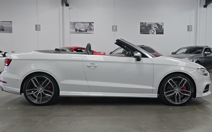 2016 Audi S3 8V MY17 Four Wheel Drive Ibis White