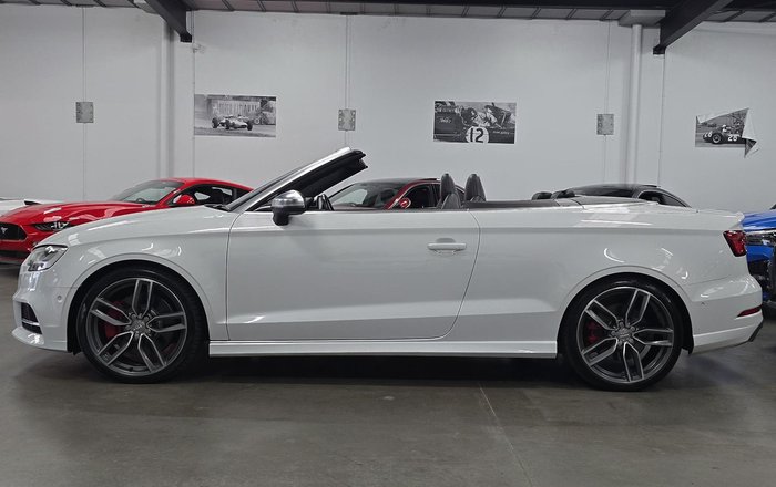 2016 Audi S3 8V MY17 Four Wheel Drive Ibis White