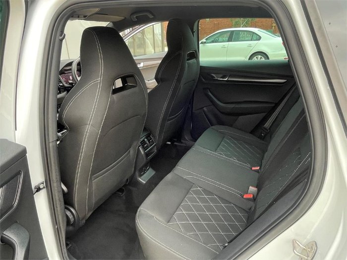 2020 SKODA Karoq 140TSI Sportline NU MY21 AWD Moon White