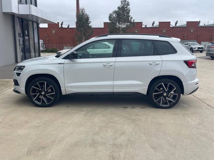 2020 SKODA Karoq 140TSI Sportline NU MY21 AWD Moon White