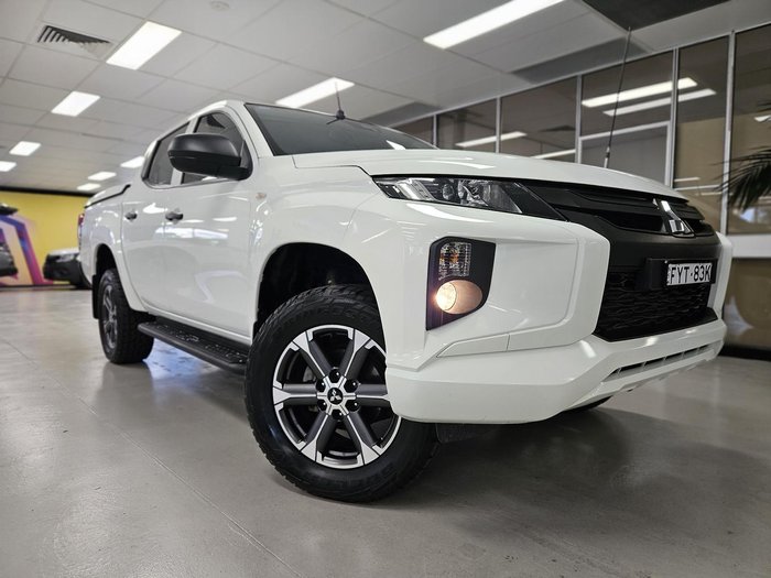 2019 Mitsubishi Triton GLX ADAS MR MY19 4X4 Dual Range White