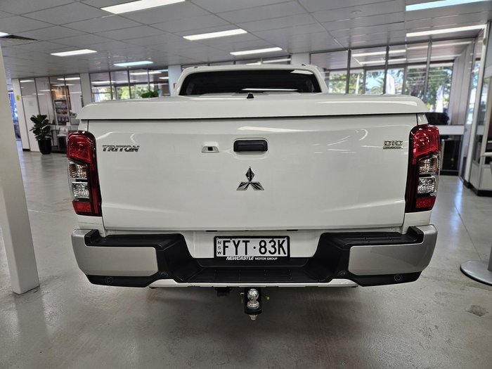 2019 Mitsubishi Triton GLX ADAS MR MY19 4X4 Dual Range White