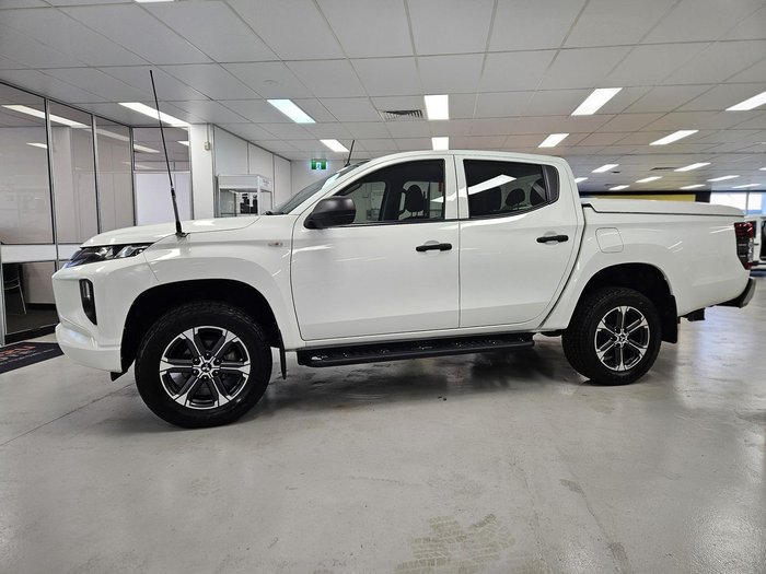 2019 Mitsubishi Triton GLX ADAS MR MY19 4X4 Dual Range White