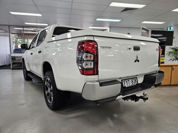2019 Mitsubishi Triton GLX ADAS MR MY19 4X4 Dual Range White
