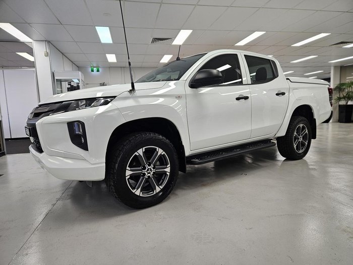 2019 Mitsubishi Triton GLX ADAS MR MY19 4X4 Dual Range White