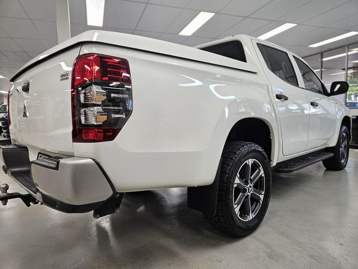 2019 Mitsubishi Triton GLX ADAS MR MY19 4X4 Dual Range White