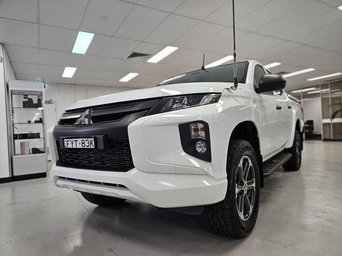 2019 Mitsubishi Triton GLX ADAS MR MY19 4X4 Dual Range White