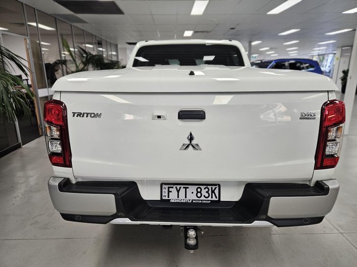 2019 Mitsubishi Triton GLX ADAS MR MY19 4X4 Dual Range White