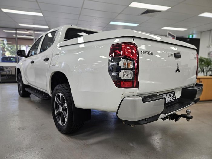 2019 Mitsubishi Triton GLX ADAS MR MY19 4X4 Dual Range White