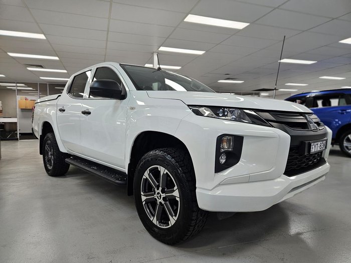 2019 Mitsubishi Triton GLX ADAS MR MY19 4X4 Dual Range White