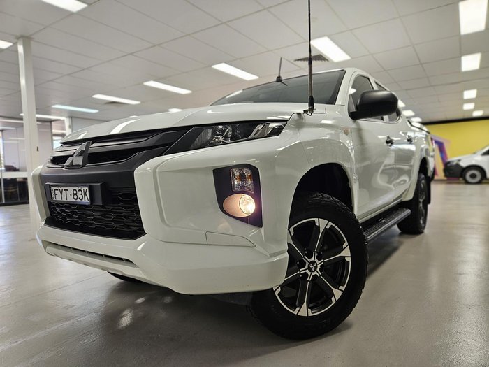 2019 Mitsubishi Triton GLX ADAS MR MY19 4X4 Dual Range White