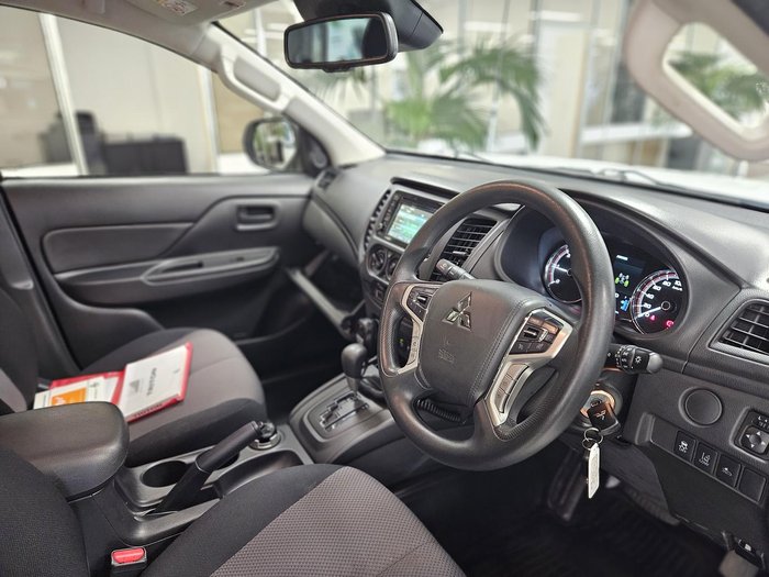 2019 Mitsubishi Triton GLX ADAS MR MY19 4X4 Dual Range White