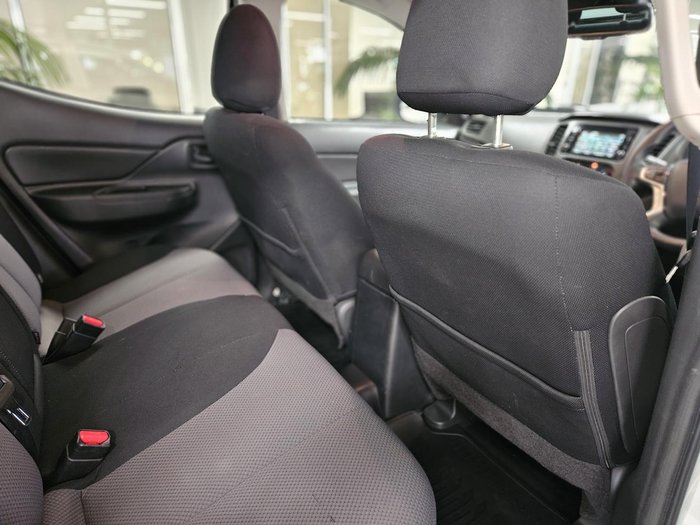2019 Mitsubishi Triton GLX ADAS MR MY19 4X4 Dual Range White