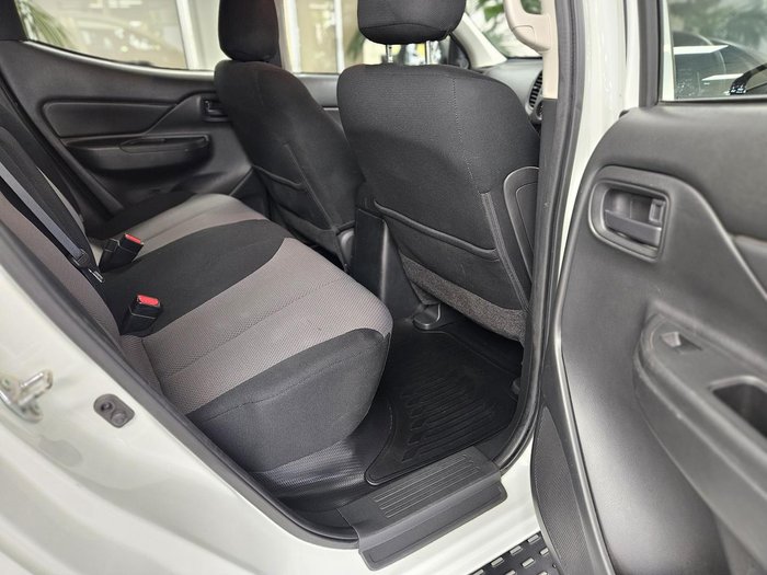 2019 Mitsubishi Triton GLX ADAS MR MY19 4X4 Dual Range White