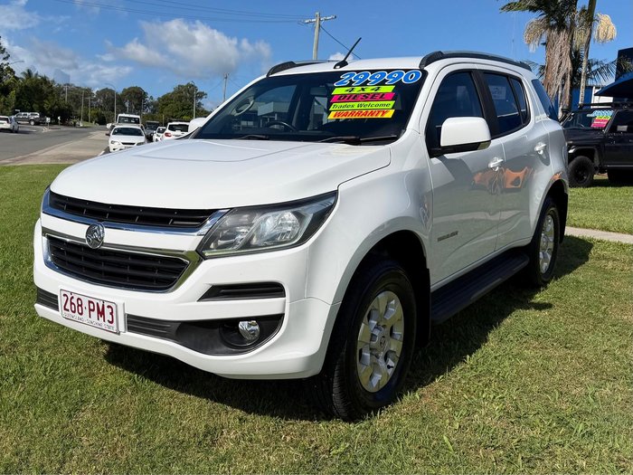 2017 Holden Trailblazer LT RG MY18 4X4 Dual Range Summit White