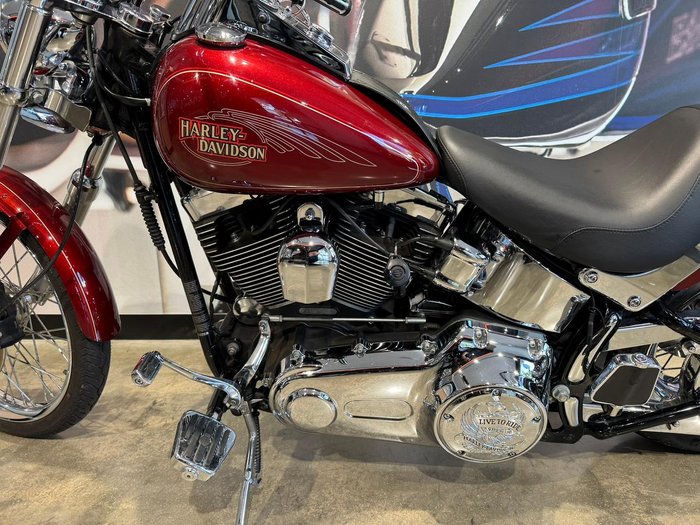 2008 Harley-Davidson Softail Custom 1584 (FXSTC) Softail Red