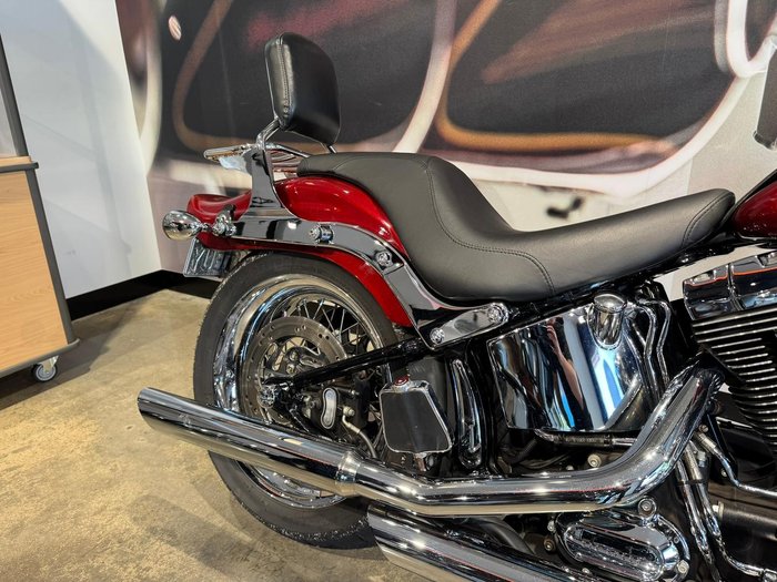 2008 Harley-Davidson Softail Custom 1584 (FXSTC) Softail Red