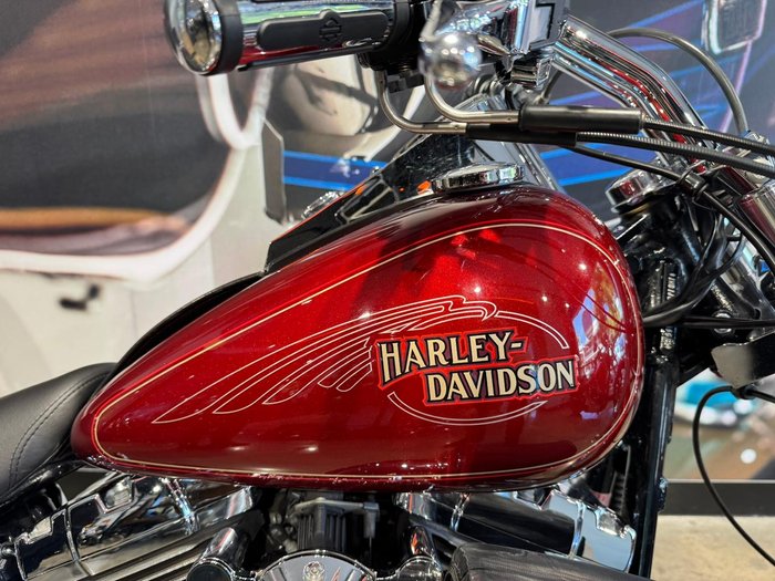 2008 Harley-Davidson Softail Custom 1584 (FXSTC) Softail Red