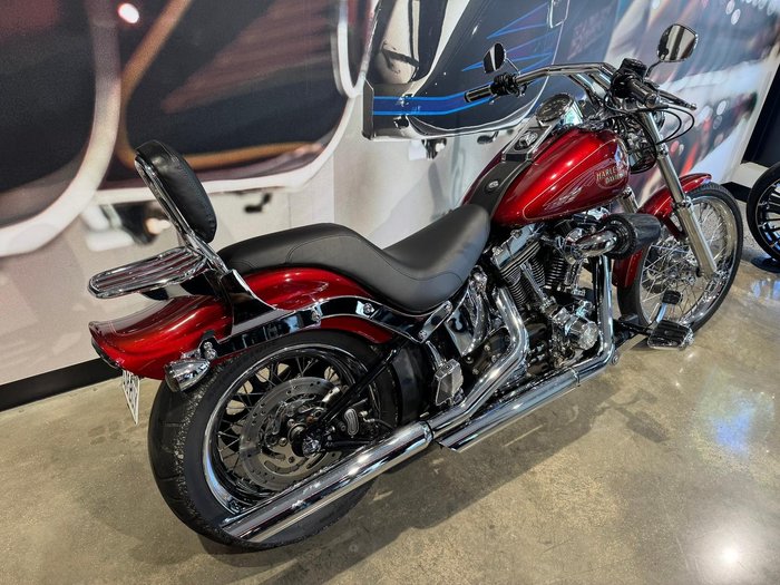 2008 Harley-Davidson Softail Custom 1584 (FXSTC) Softail Red