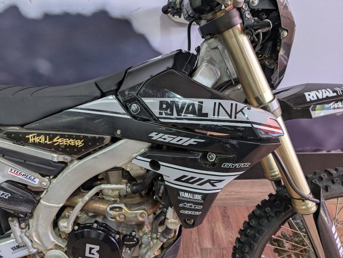 2017 Yamaha WR450F Black