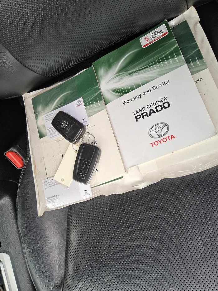 2019 Toyota Landcruiser Prado VX GDJ150R 4X4 Dual Range Crystal Pearl