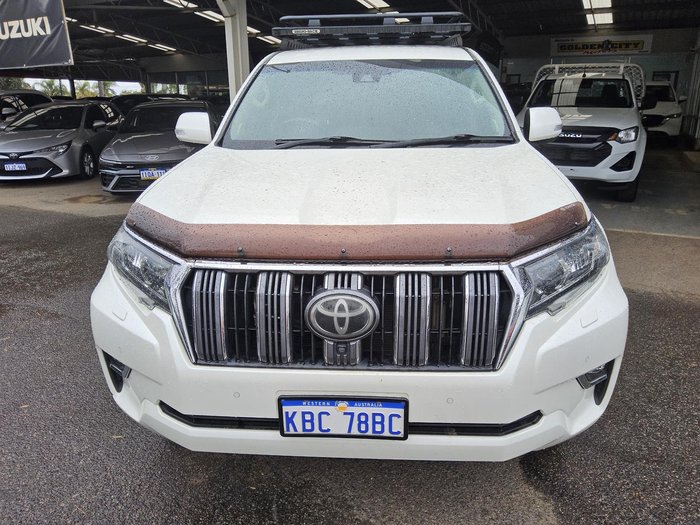 2019 Toyota Landcruiser Prado VX GDJ150R 4X4 Dual Range Crystal Pearl