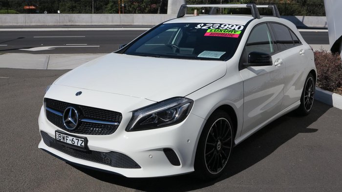 2017 Mercedes-Benz A-Class A180 W176 Cirrus White