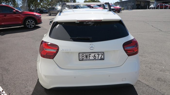 2017 Mercedes-Benz A-Class A180 W176 Cirrus White
