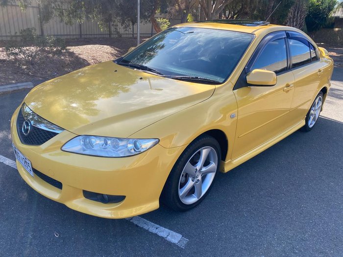 2002 Mazda 6 Luxury Sports GG Series 1 Canary Yellow