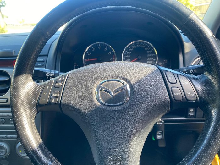 2002 Mazda 6 Luxury Sports GG Series 1 Canary Yellow