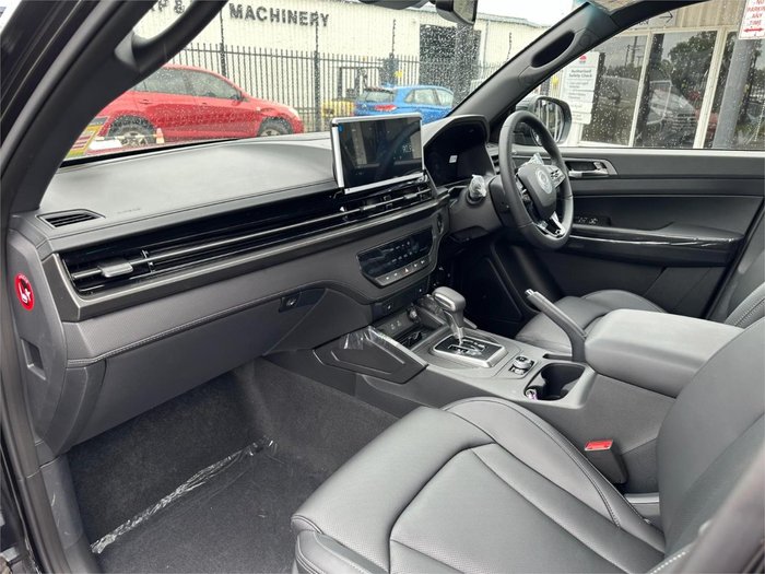 2025 KGM Musso Ultimate Q261 MY26 4X4 Dual Range Space Black