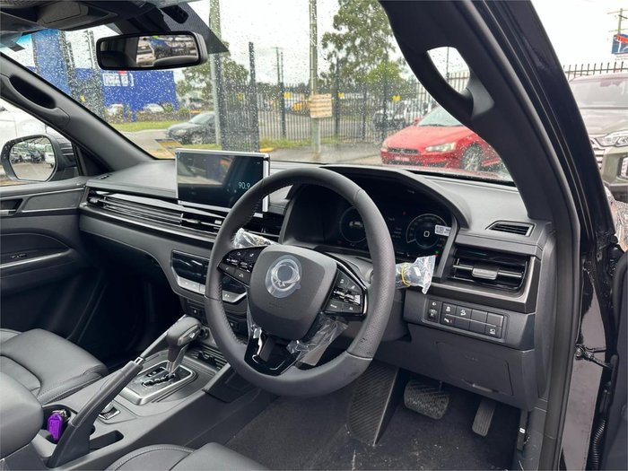 2025 KGM Musso Ultimate Q261 MY26 4X4 Dual Range Space Black