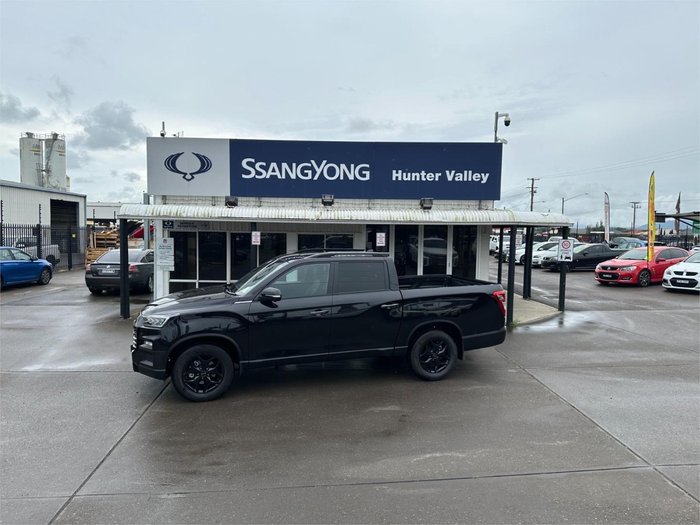 2025 KGM Musso Ultimate Q261 MY26 4X4 Dual Range Space Black