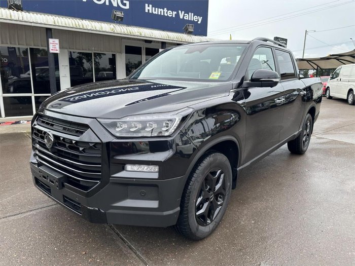 2025 KGM Musso Ultimate Q261 MY26 4X4 Dual Range Space Black