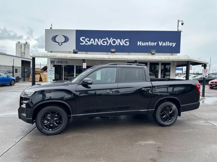 2025 KGM Musso Ultimate Q261 MY26 4X4 Dual Range Space Black