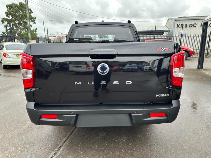 2025 KGM Musso Ultimate Q261 MY26 4X4 Dual Range Space Black