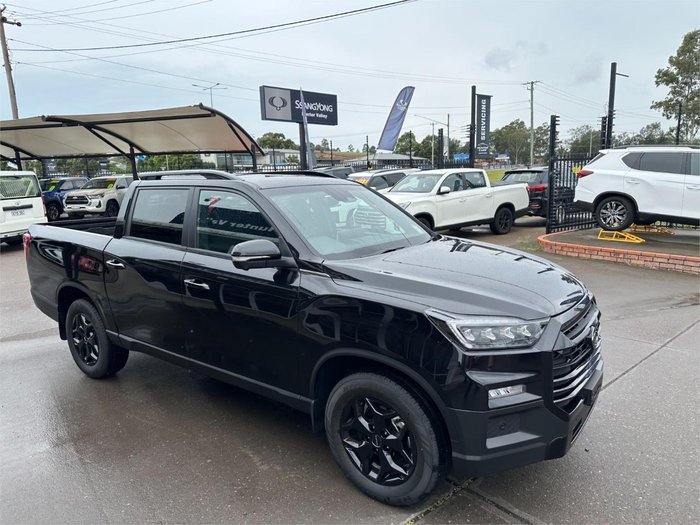 2025 KGM Musso Ultimate Q261 MY26 4X4 Dual Range Space Black