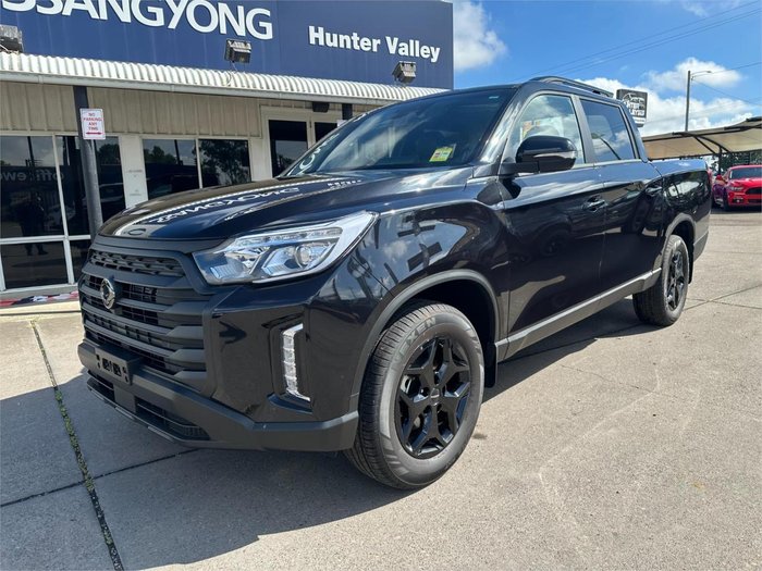 2025 KGM Musso Advance Q261 MY26 4X4 Dual Range Space Black