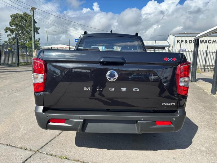 2025 KGM Musso Advance Q261 MY26 4X4 Dual Range Space Black