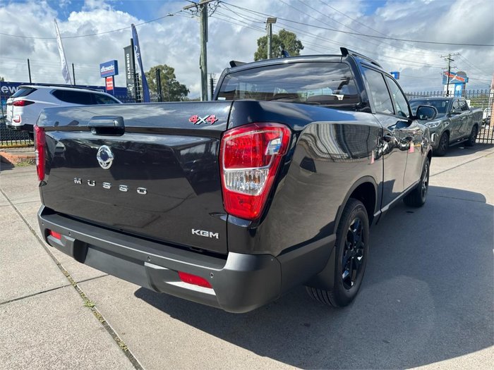 2025 KGM Musso Advance Q261 MY26 4X4 Dual Range Space Black