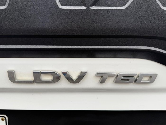 2022 LDV T60 Max PRO SK8C MY23 4X4 Dual Range Blanc White