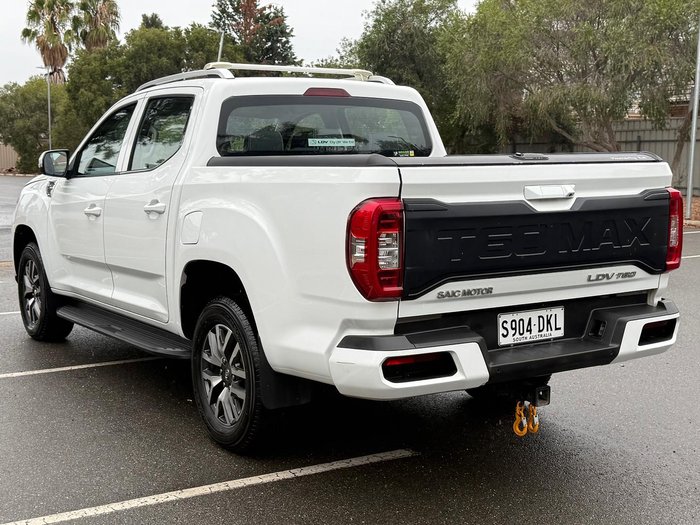 2022 LDV T60 Max PRO SK8C MY23 4X4 Dual Range Blanc White