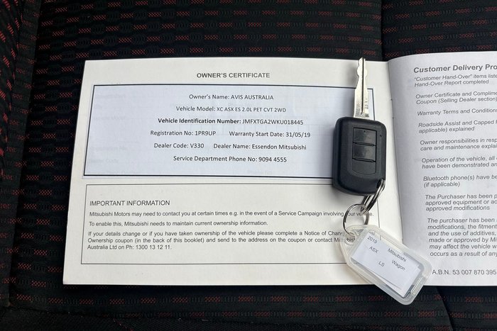 2019 Mitsubishi ASX LS