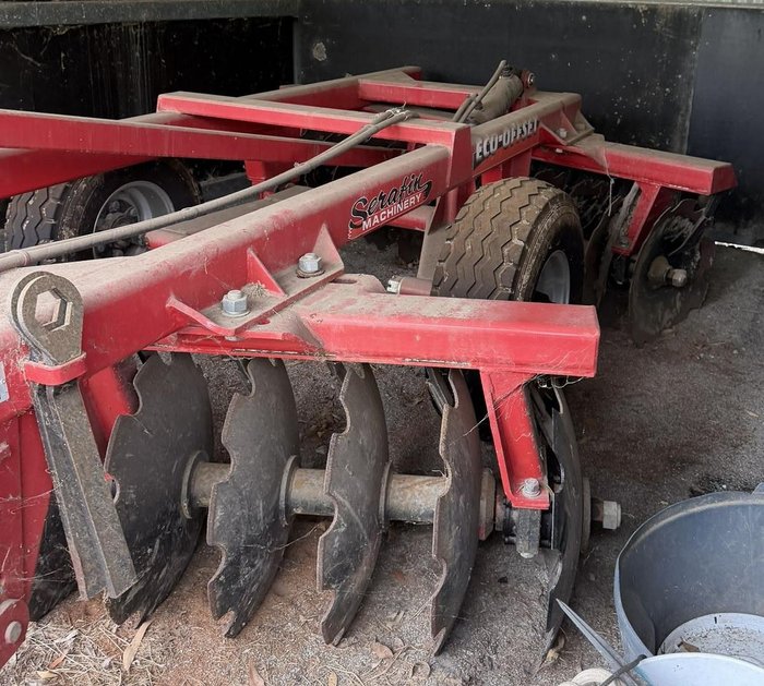 2021 Serafin Eco 24 Classic Offset Disc Plough RED